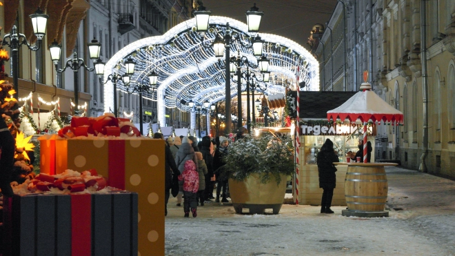 На Рождество в Петербурге ожидается мороз и гололедица