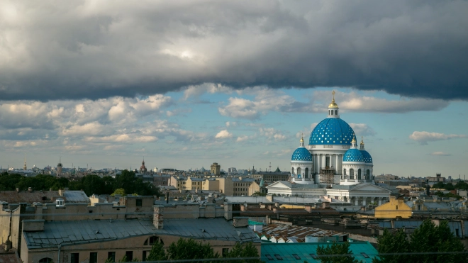 Воскресенье вновь принесет в Петербург дожди