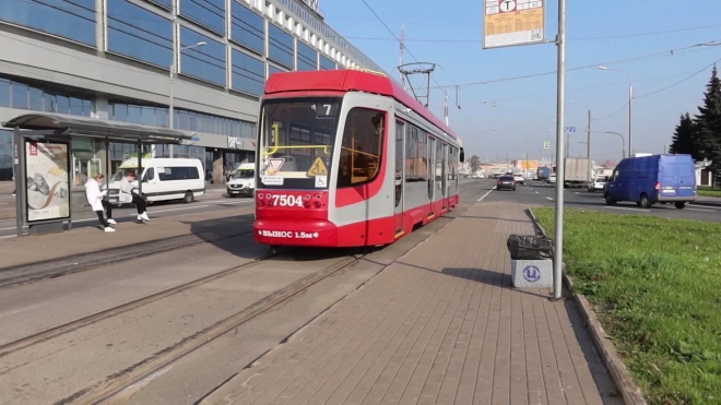 За три года в Петербурге заменят почти 50 км трамвайных путей