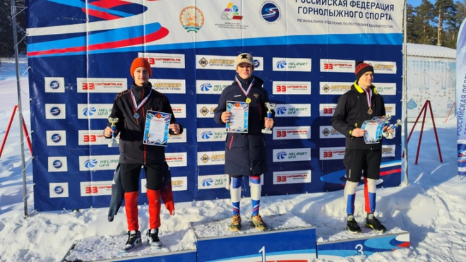 Юношеская сборная горнолыжников из Ленобласти заняла 2 место на всероссийских соревнованиях 