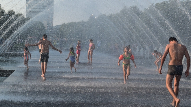 В начале июля в Петербурге температура ожидается выше нормы на 4-6 градусов