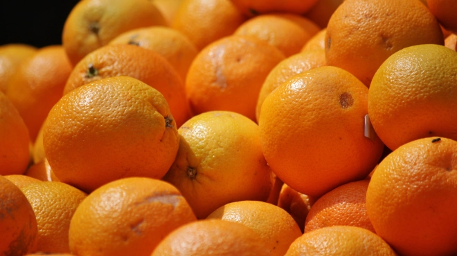 В Петербург запретили ввоз 24 тонн апельсинов