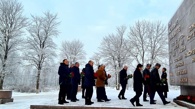 В День прорыва блокады Ленинграда прошла торжественная акция памяти "На рубеже бессмертия"