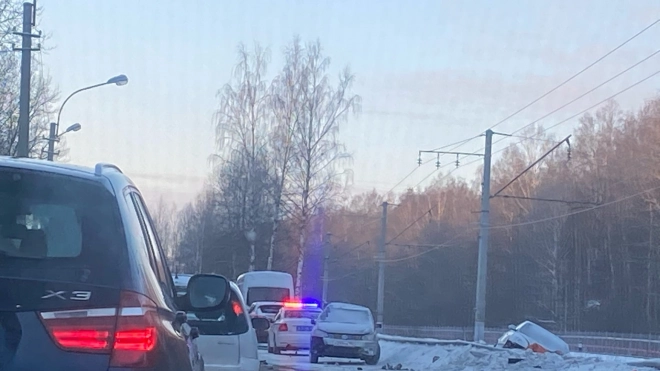 В ДТП на Приморском шоссе в Петербурге погиб человек