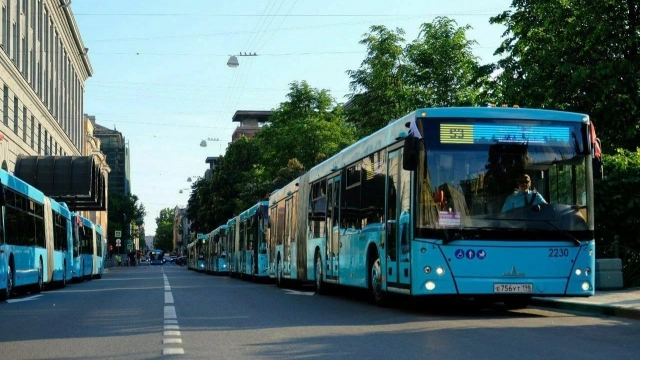 На Витебском проспекте планируется создать парк для обслуживания автобусов на газомоторном топливе