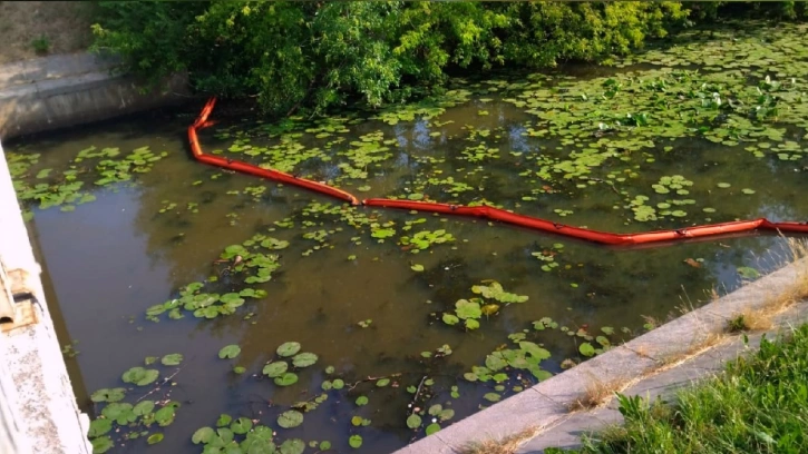 Экологи ликвидировали разлив нефти на Черной речке