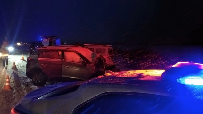 В лобовом ДТП на дороге М10-Никольское 41К-173 погиб пассажир