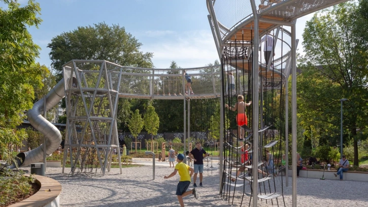 Вторая детская площадка Richter Spielgeraete появится в Приморском районе Петербурга