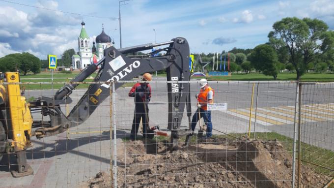 В Сланцах начали ремонтировать городской водопровод