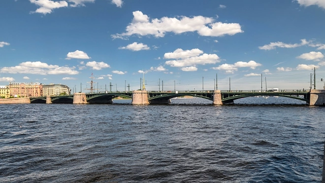 Капремонт Биржевого моста через Малую Неву пройдет в 2021-2023 годах