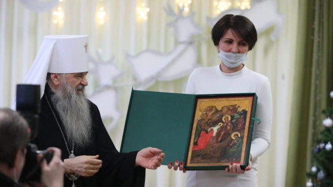 Митрополит Санкт-Петербургский и Ладожский посетил детский сад Фрунзенского района