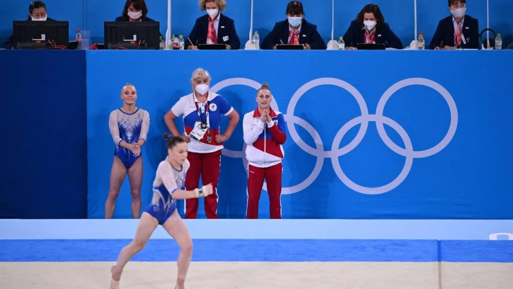 Женская сборная России по гимнастике завоевала золото на Олимпиаде в Токио