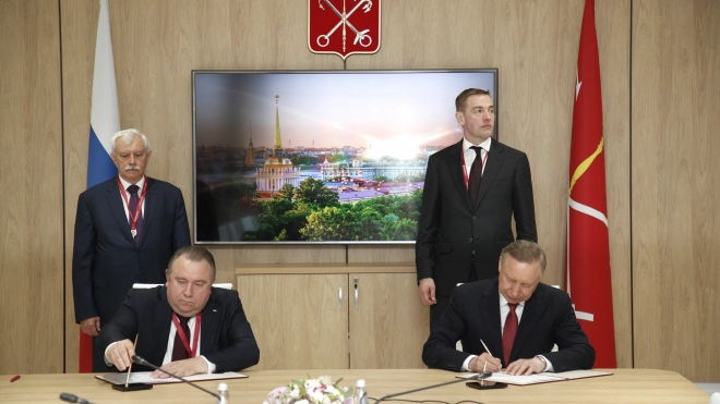 Петербург и ОСК договорились о строительстве Центра машиностроения и логистики