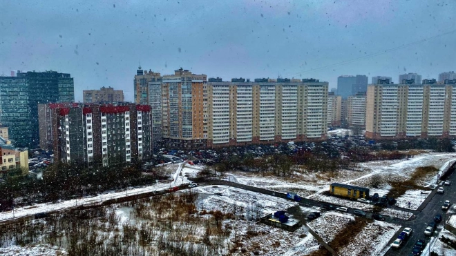 В Петербурге объявили "желтый" уровень опасности из-за погоды