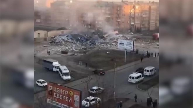 МВД исключает версию теракта в взорвавшемся ТЦ во Владикавказе