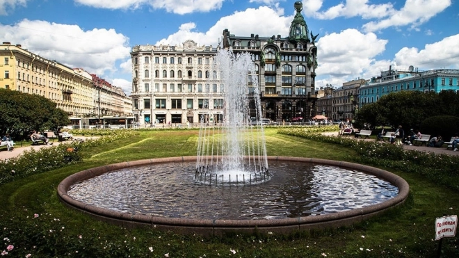 В Петербурге появился новый фонтанный маршрут для прогулок