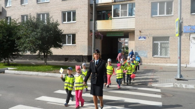 С начала года в Петербурге и области произошло 411 ДТП с участием детей