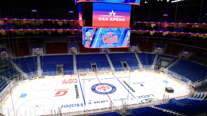 На петербургской "СКА Арене" в воскресенье состоится первый официальный матч по хоккею