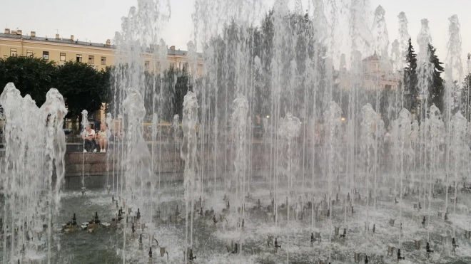 С 22 апреля начнется сезон фонтанов в Петербурге