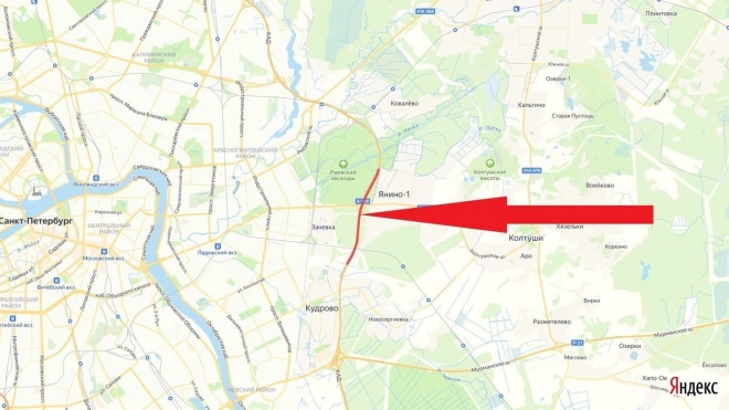 Две полосы КАД перекроют в районе Колтушского шоссе 