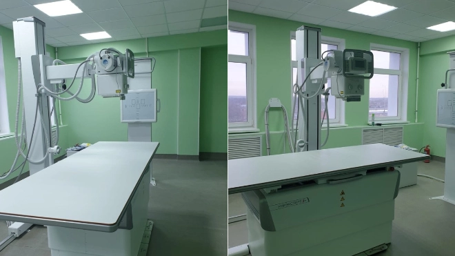 Новый рентген установили в Гатчинской больнице