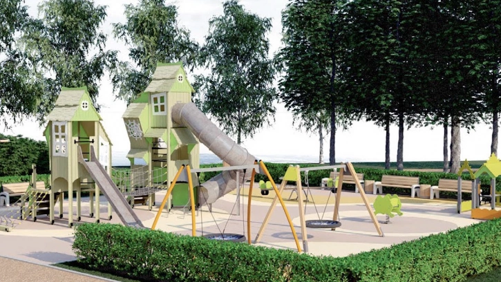 Площадки для детей с ограниченными возможностями обустроят в саду Серебряный пруд  