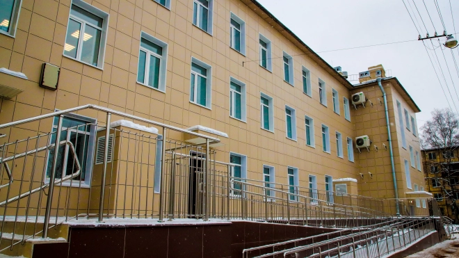 Ремонт детской поликлиники № 35 на Ленинском проспекте закончат в марте