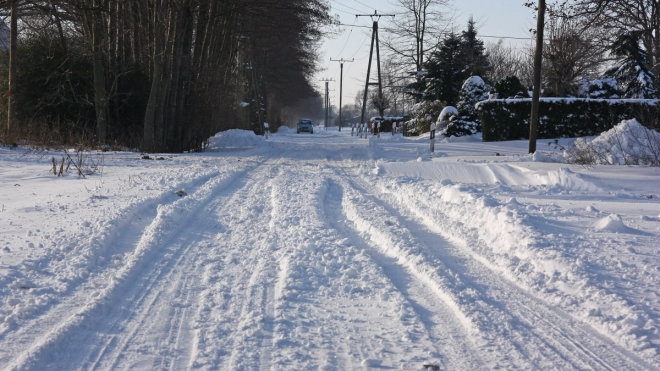 В понедельник в Ленобласти сохранится облачная и снежная погода 