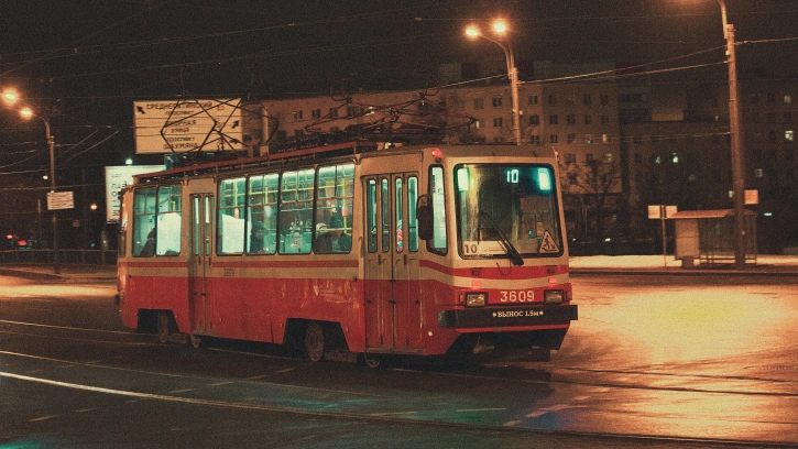 На проспекте Стачек с 24 января восстановится движение трамвая №56 