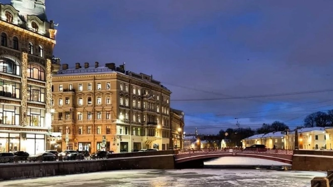 Минувшая ночь в Петербурге стала самой холодной с начала зимы