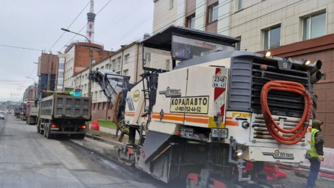 В КРТИ отчитались о ремонте дорог на проспекте Медиков и на Будапештской улице