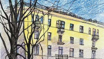 В Петербурге появилась серия картин, посвященных Красногвардейскому району