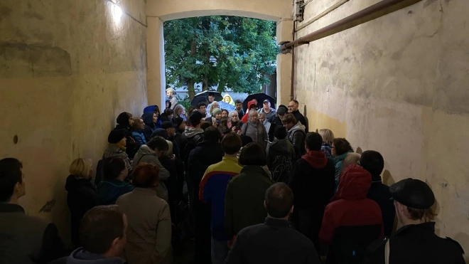 Петербуржцы выступили против сноса дома в Прачечном переулке