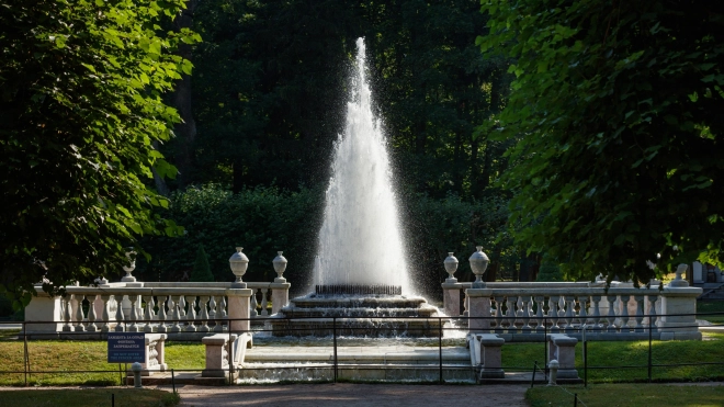 В Петергофе прошел праздник фонтанов