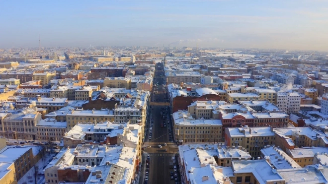14 января температура воздуха в Петербурге опустится до -12 градусов