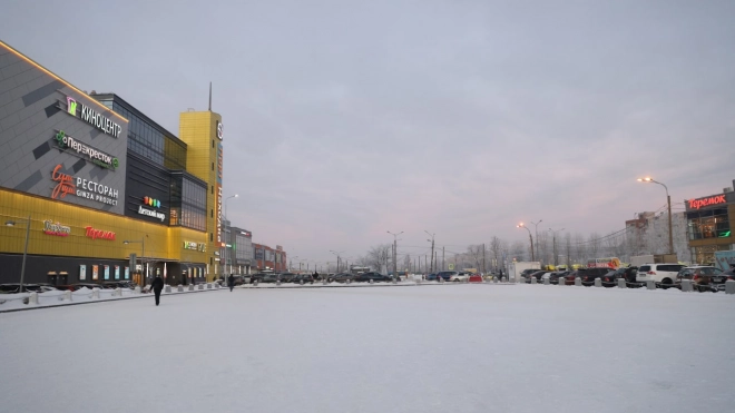 Перехватывающая стоянка в Рыбацком была заполнена на 85% в январе