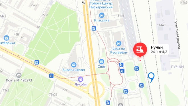 В Калининском районе Петербурга появилась Ручьевская площадь