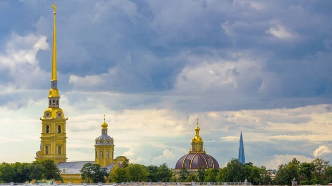 Ветрено и дождливо будет в Петербурге 13 августа