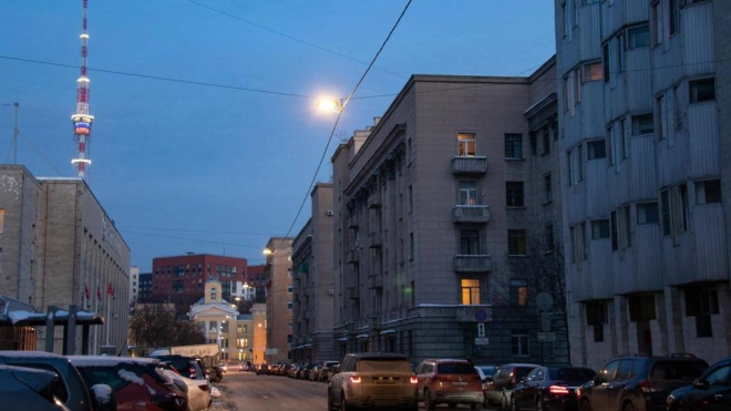 На улице Чапыгина смонтировали 15 экономичных светодиодных светильников
