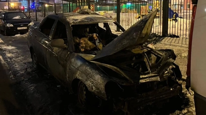 Установлена личность мужчины, сгоревшего заживо внутри автомобиля в Кудрово