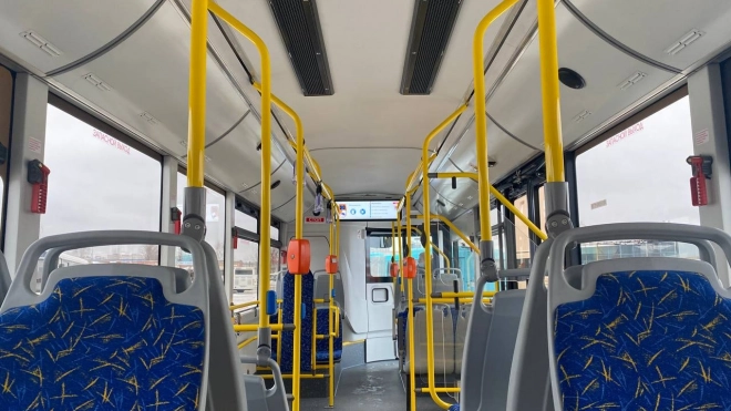 Новый автобусный маршрут свяжет сразу четыре района Петербурга