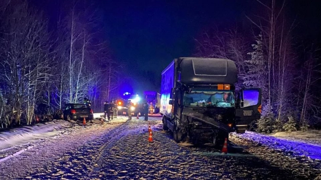 ДТП под Тихвином унесло жизни трех человек