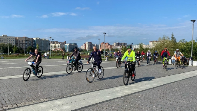 Съезд с ЗСД на Планёрную улицу ограничат на время велопробега "Приморская восьмёрка"