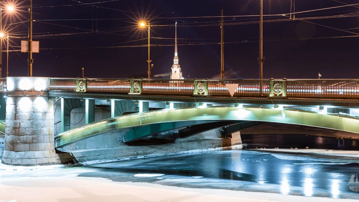 Реконструкцию Биржевого моста планируют завершить в октябре 2022 года 