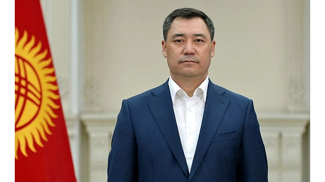 Президент Кыргызстана Садыр Жапаров прибыл в Петербург
