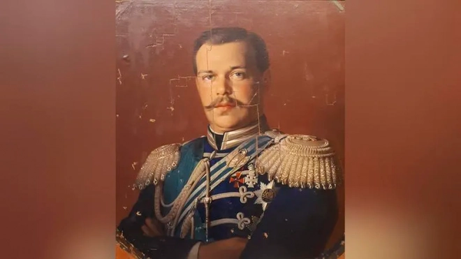 В Гатчинский дворец вернули утерянный в войну портрет юного Александра III 