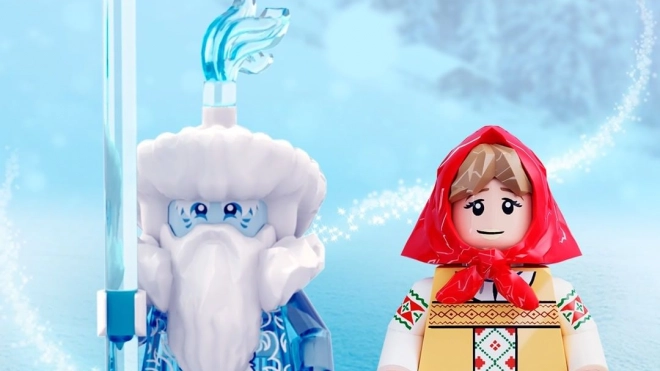 Петербургский художник представил набор LEGO по мотивам сказки "Морозко"