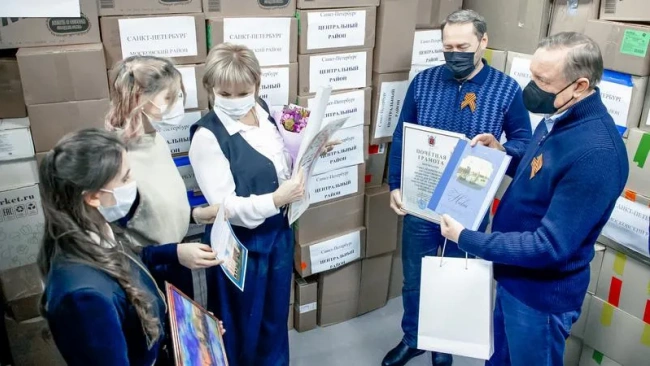 В Петербурге собрано свыше 60 т гуманитарной помощи для ДНР и ЛНР