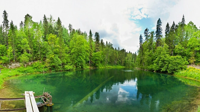 В Ленобласти открылся обновленный эко-маршрут "Радоновые озера"