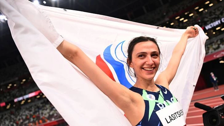 Мария Ласицкене завоевала золото в прыжках в высоту на Олимпиаде в Токио